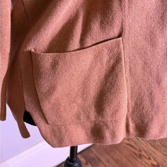 J. Crew Women's Brown Open Front Cardigan - Picture 3 of 5
